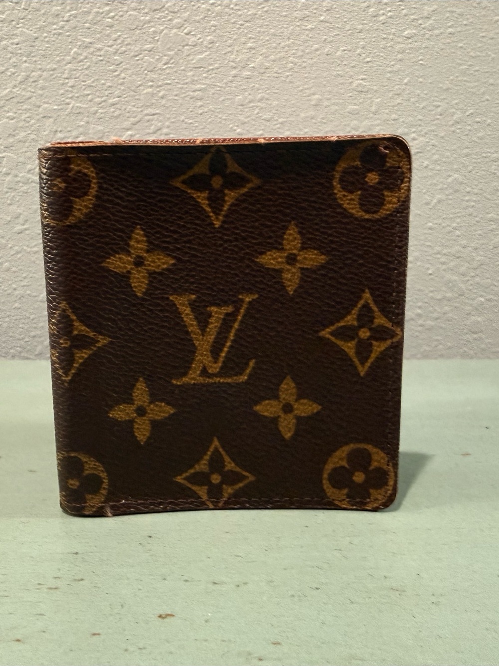 Louis Vuitton Brown Monogram Canvas Men's Slim Bifold